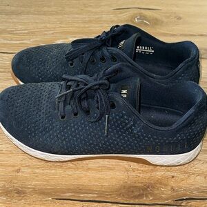 NOBULL Men's Navy Blue Suede Trainer